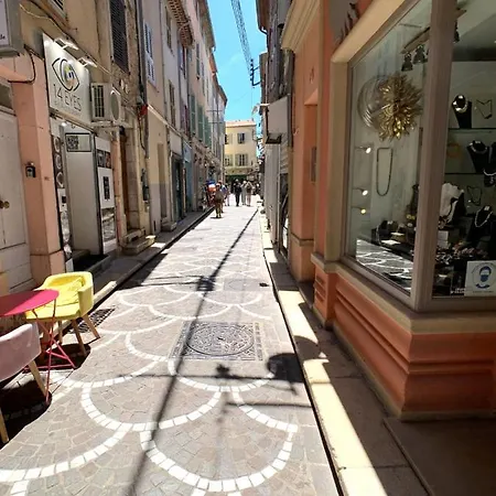 Renovated Ac - Wifi - 2-4pers - Center Rue Close 公寓 昂蒂布